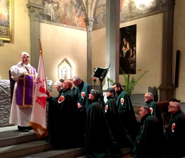 Parte Guelfa Festa delle Insegne 2020 monsignor Vasco Giuliani 2